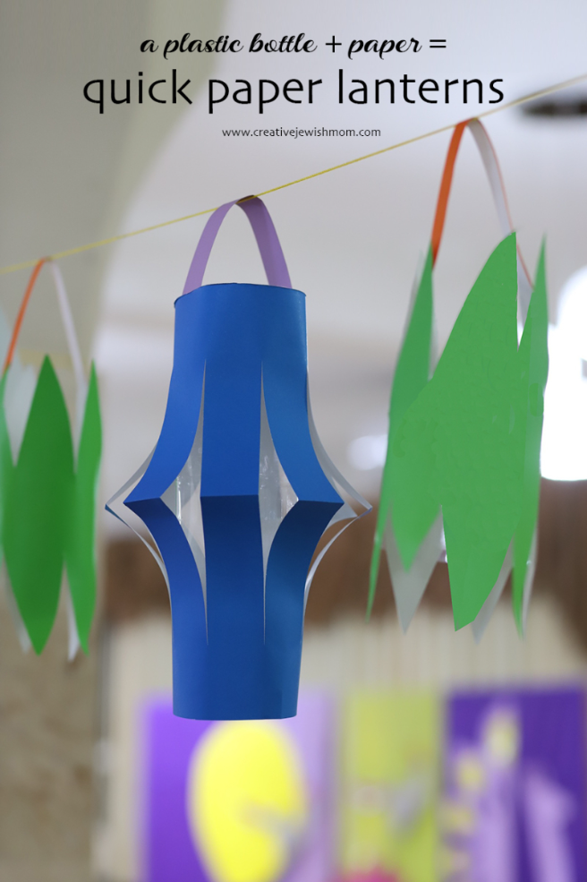 Super Quick Paper Lanterns That Can Light Up!