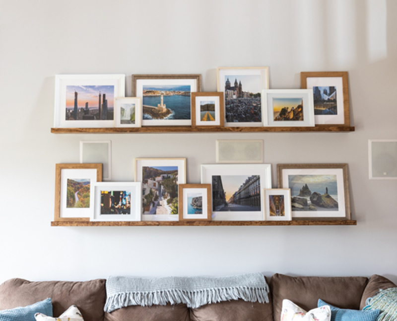 DIY-picture-ledges
