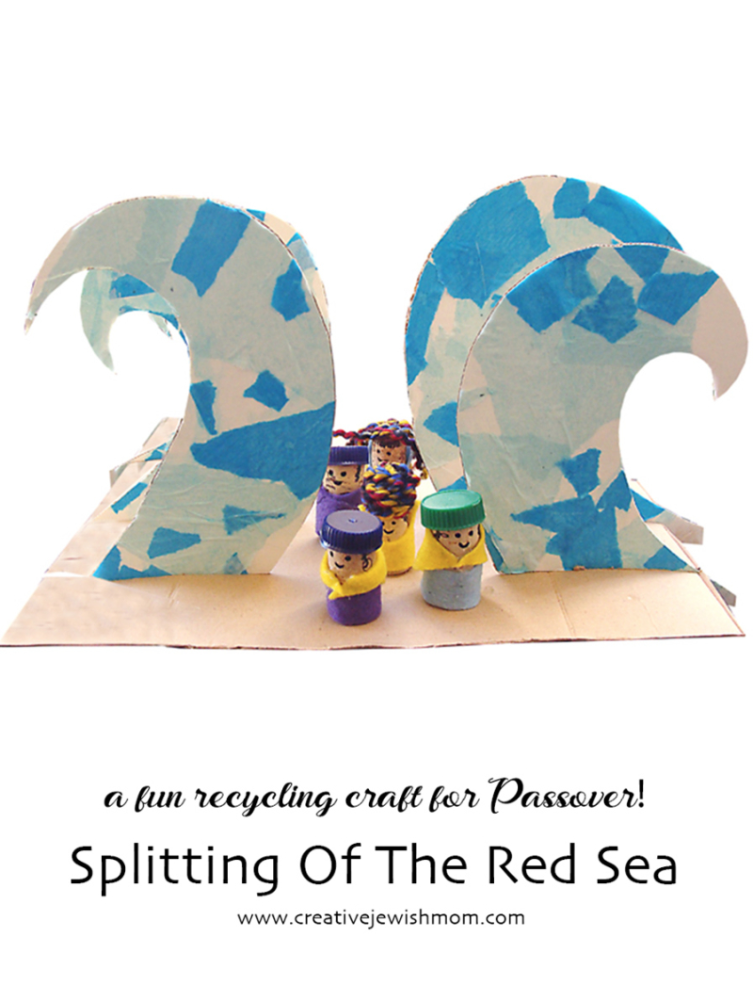 Splitting Of The Red Sea Passover Kid’s Craft