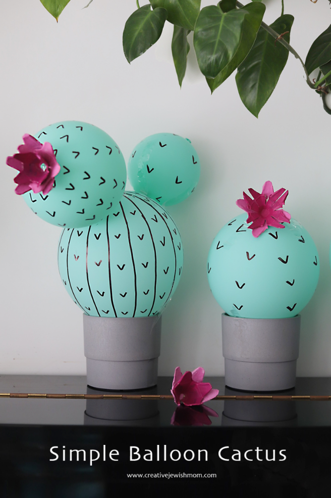 Simple Balloon Cactus Is Perfect Anytime!