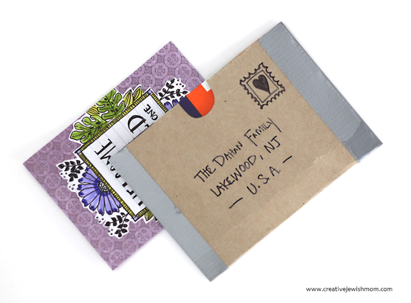 Quick Recycled Cardboard Envelope For Your Handmade Card