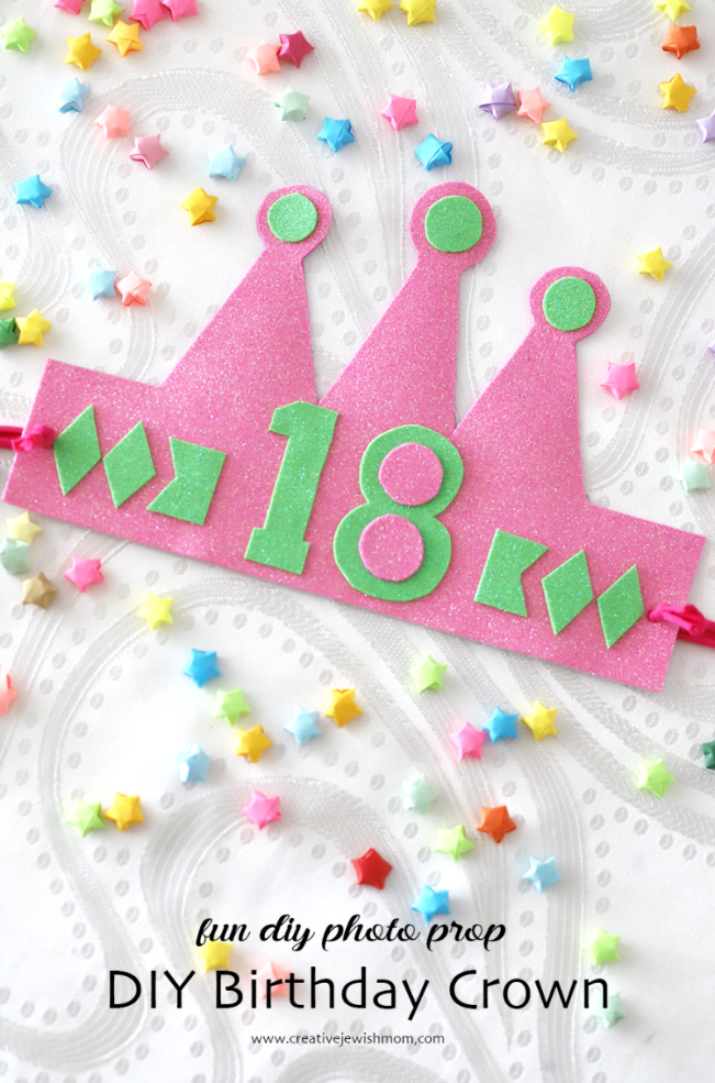 A DIY Birthday Crown For Every Age