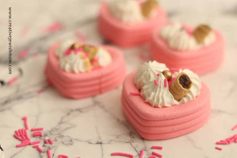 Quick Meringue Hearts In A Pinch