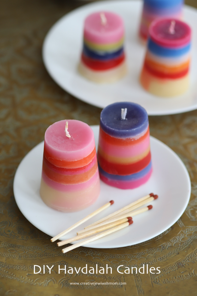 Summer Camp Crafts: Havdalah Candle Craft From Old Candles
