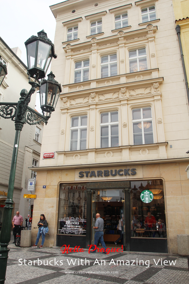 Hello Prague: The Starbucks On The Old Town Square With A View!