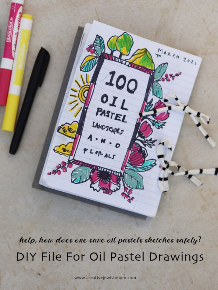 How To Make A Simple Folder To Hold Your Pastel Drawings
