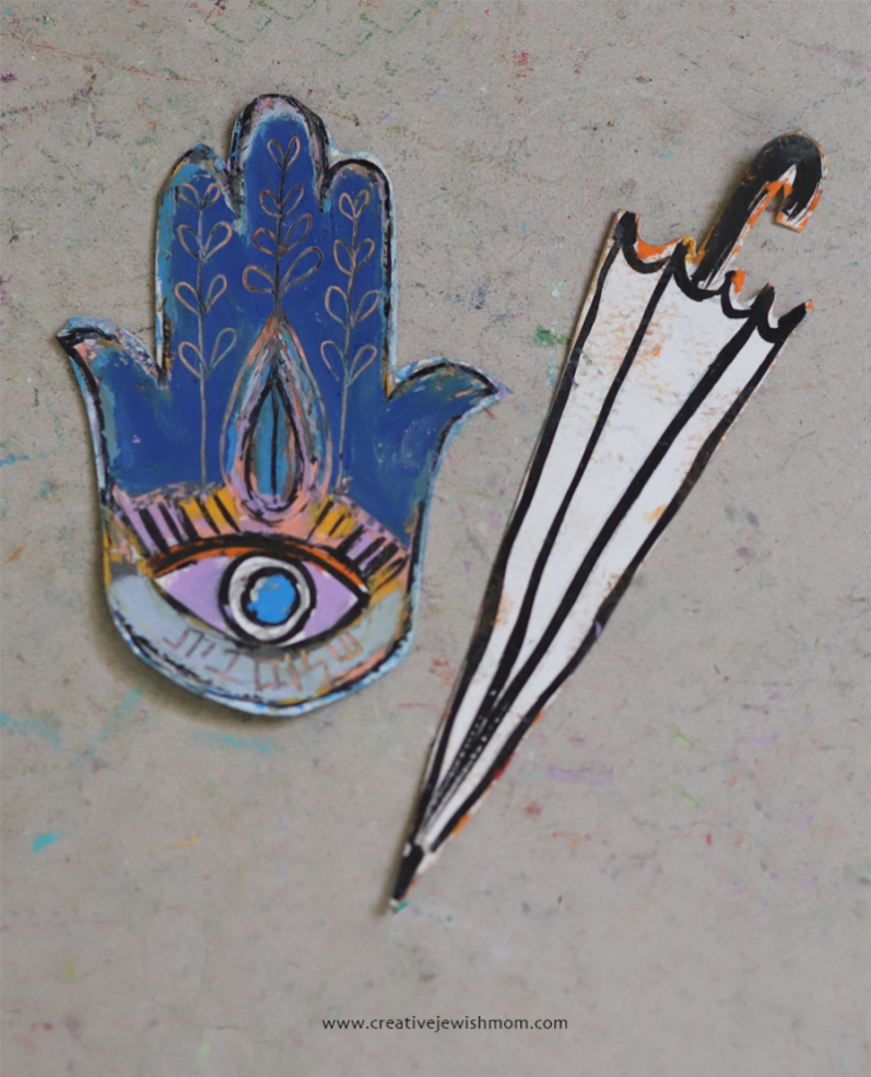 Simple Hamsa Cut Out Craft