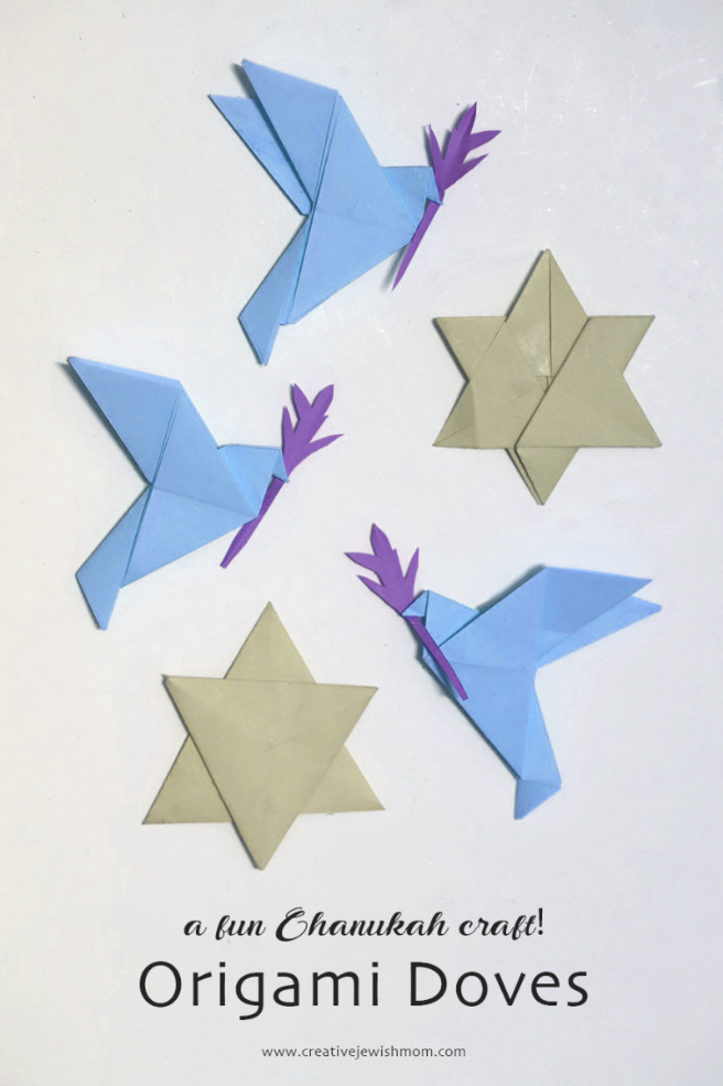 Origami Doves Are The Perfect Chanukah Craft!