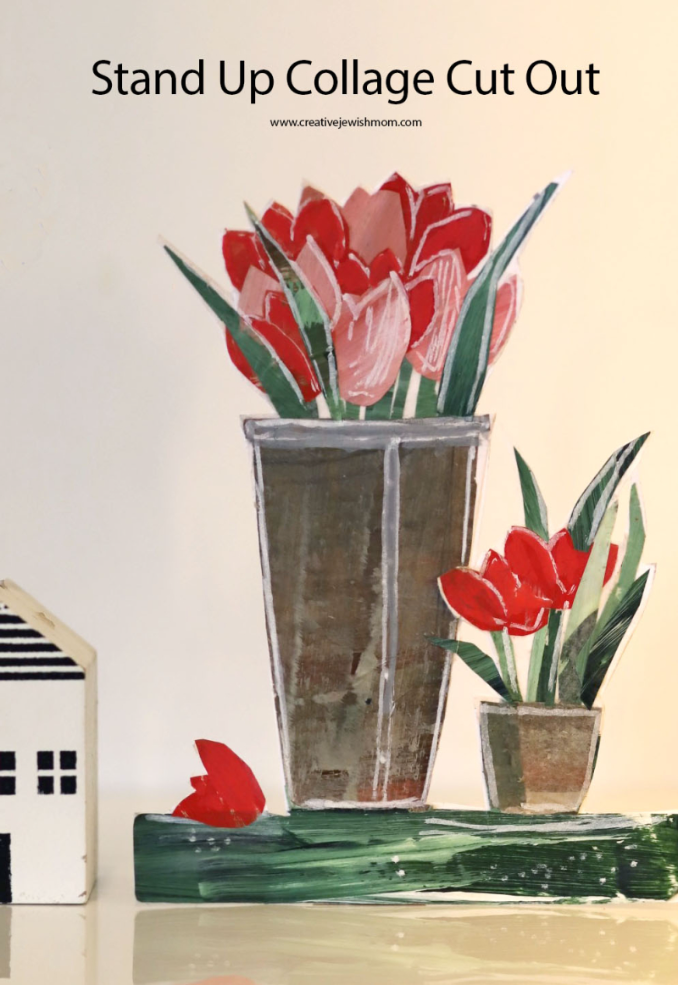 Stand Up Tulips Collage Is Perfect For Spring!