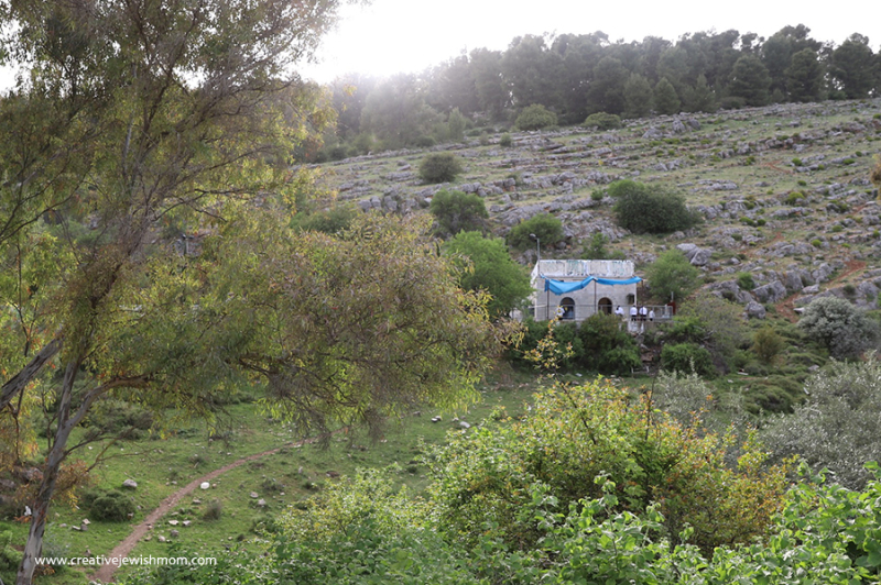 The Gravesite Of Rebbi Yonaton Ben Uziel In Amuka, Israel