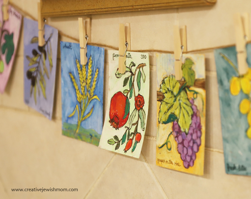 DIY Seven Species Garland