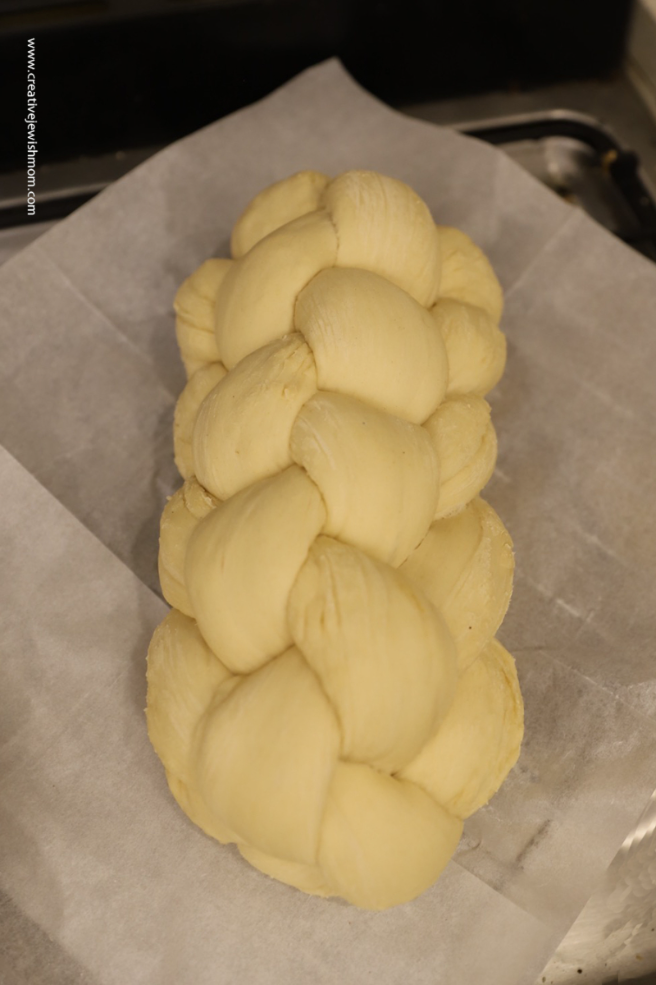 Giant 6 Strand Challah That Uses 1 Kilo Of Flour Per Loaf