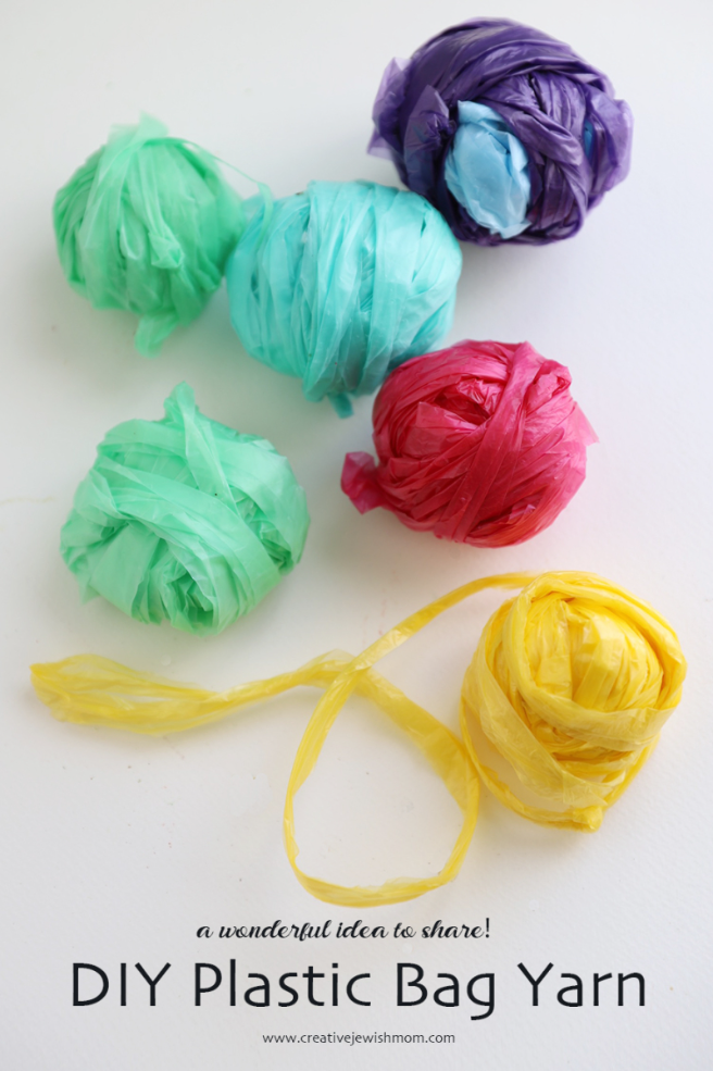DIY Yarn From Plastic Bags
