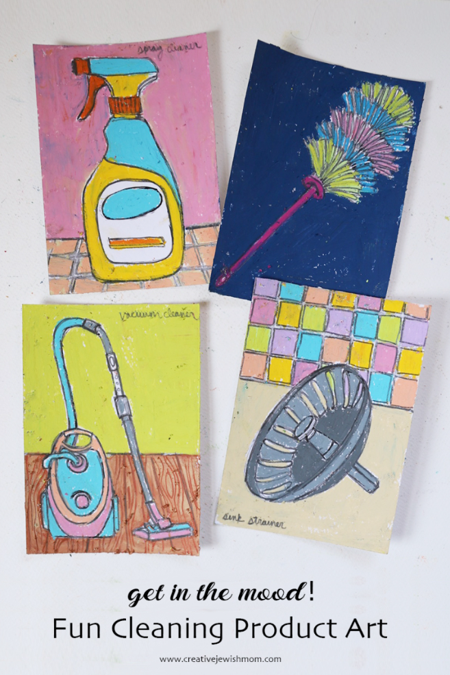 Cleaning Product Art For Passover To Make It Fun?
