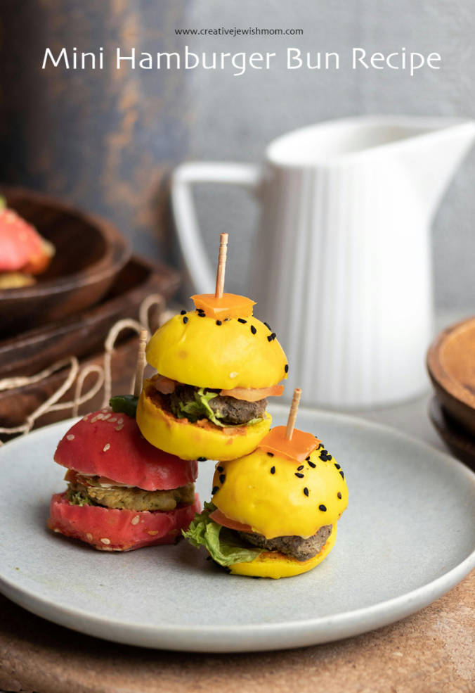Tiny Mezonot Hamburger Buns To Make Adorable and Tasty Appetizers
