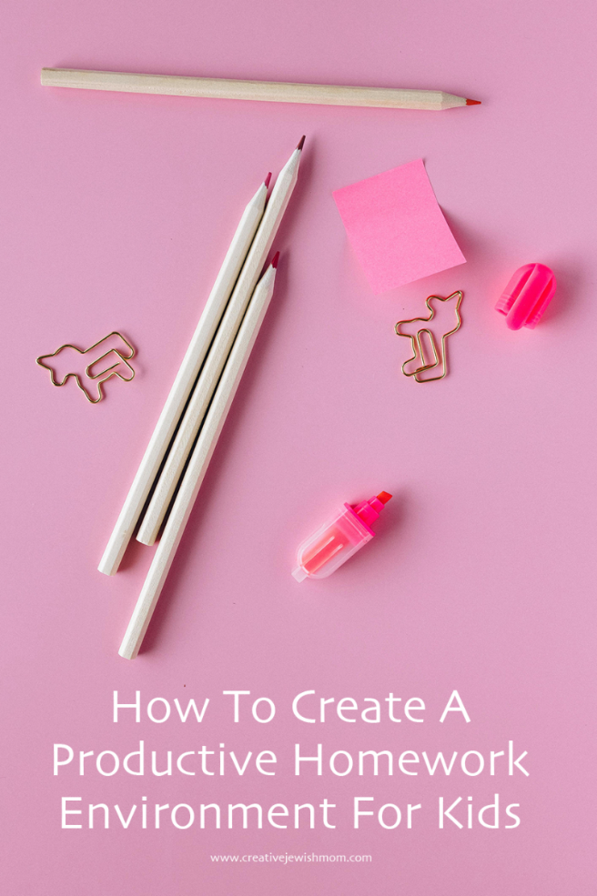 How To Create A Productive Homework Environment for Kids