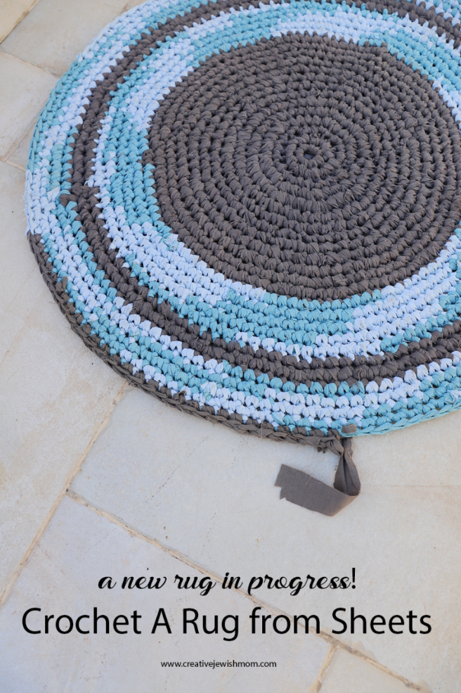 How To Crochet A Rug From Sheets