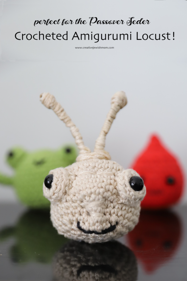 Passover Crochet: A Locust (Head) For The Passover Seder