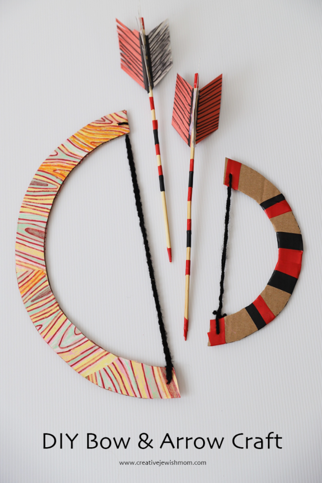 Bow And Arrows Kid’s Craft For Summer Camp Or Lag B’Omer
