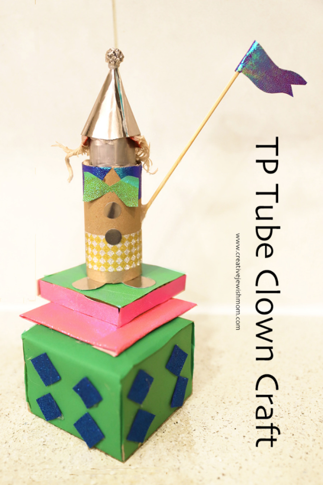 TP Roll Clowns Craft For Kids