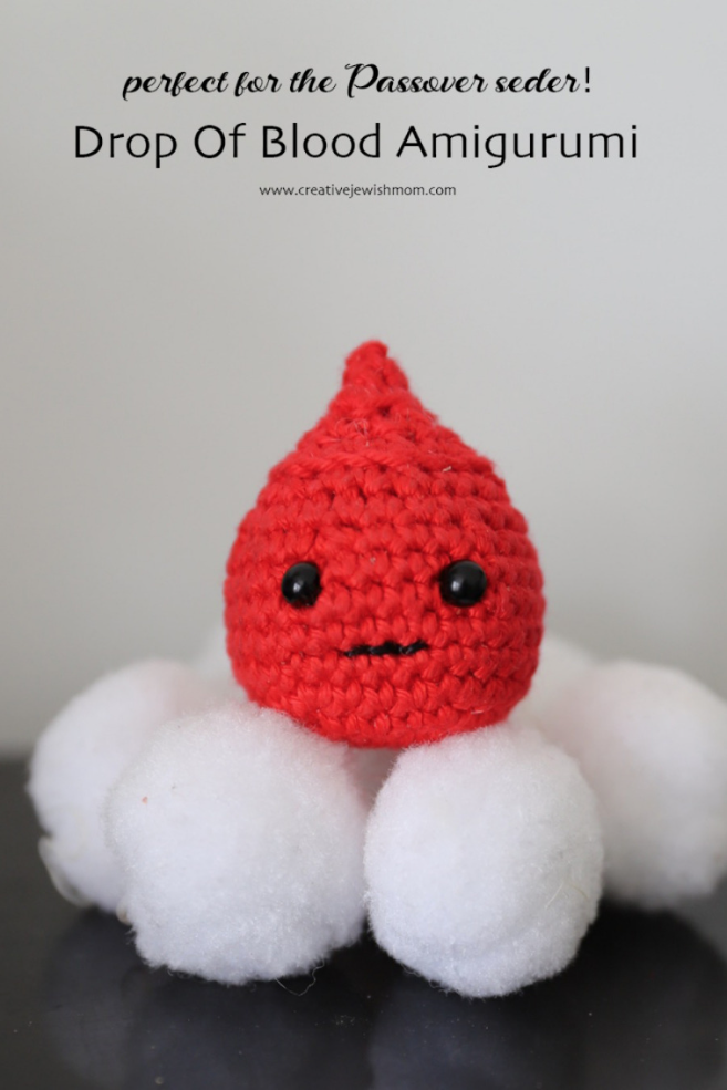 Passover Crochet: A Drop Of Blood For The Ten Plagues!
