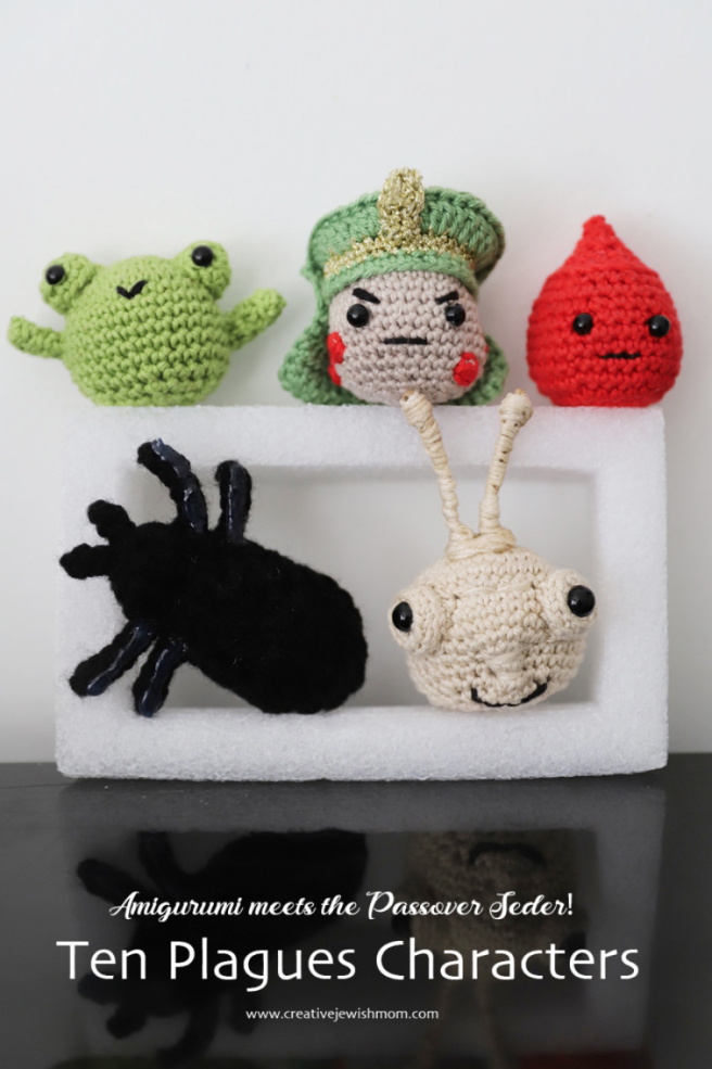 Passover Crochet: Ten Plagues Characters For The Seder!