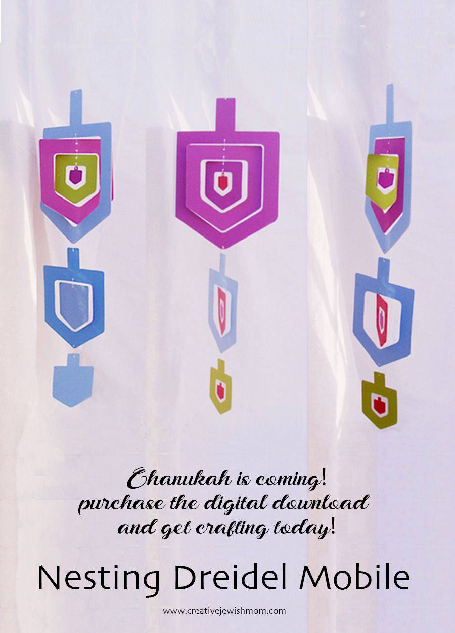 How To Make A Nesting Dreidel Mobile