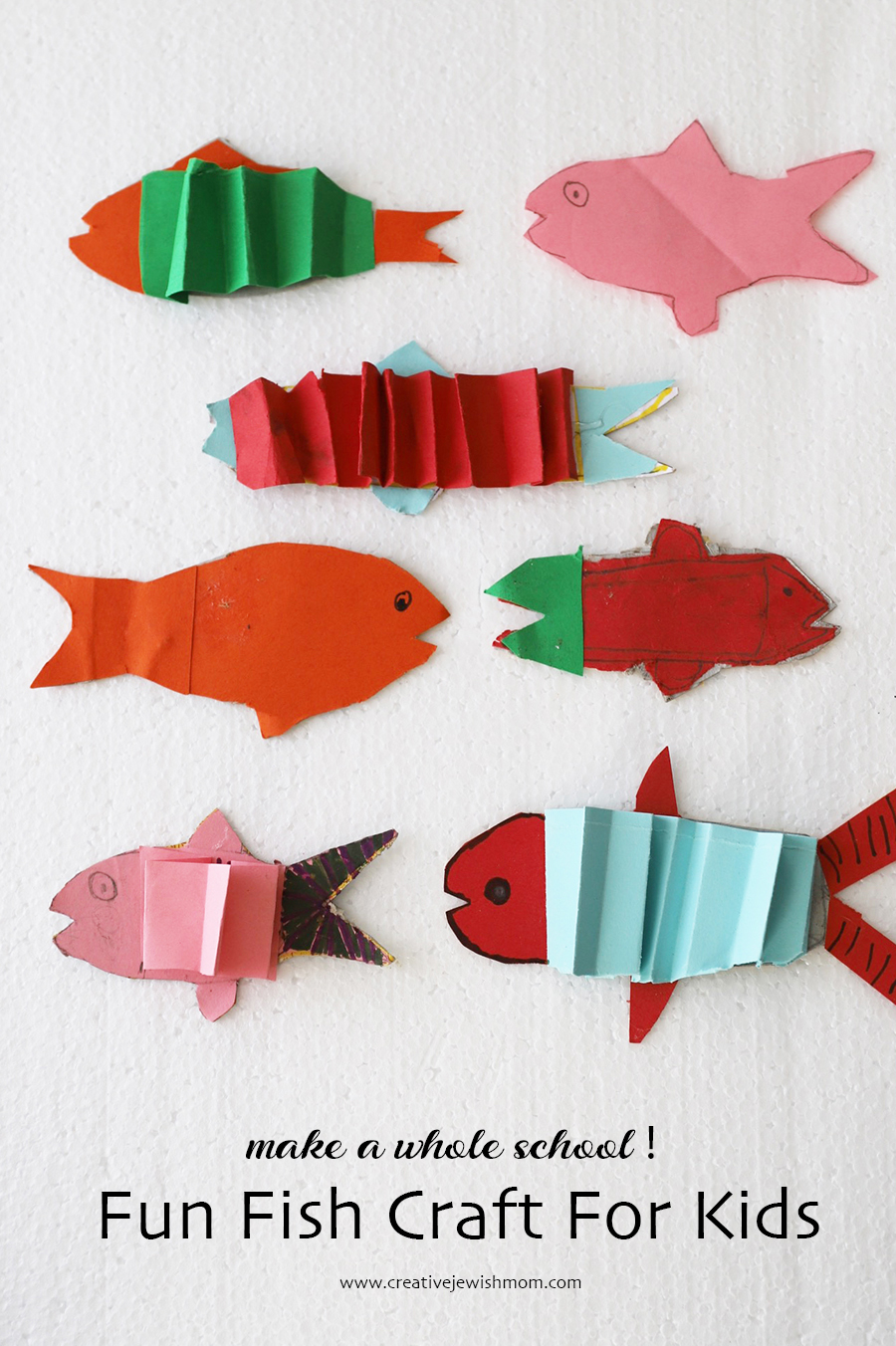 How To Make Cardboard Fish For Purim