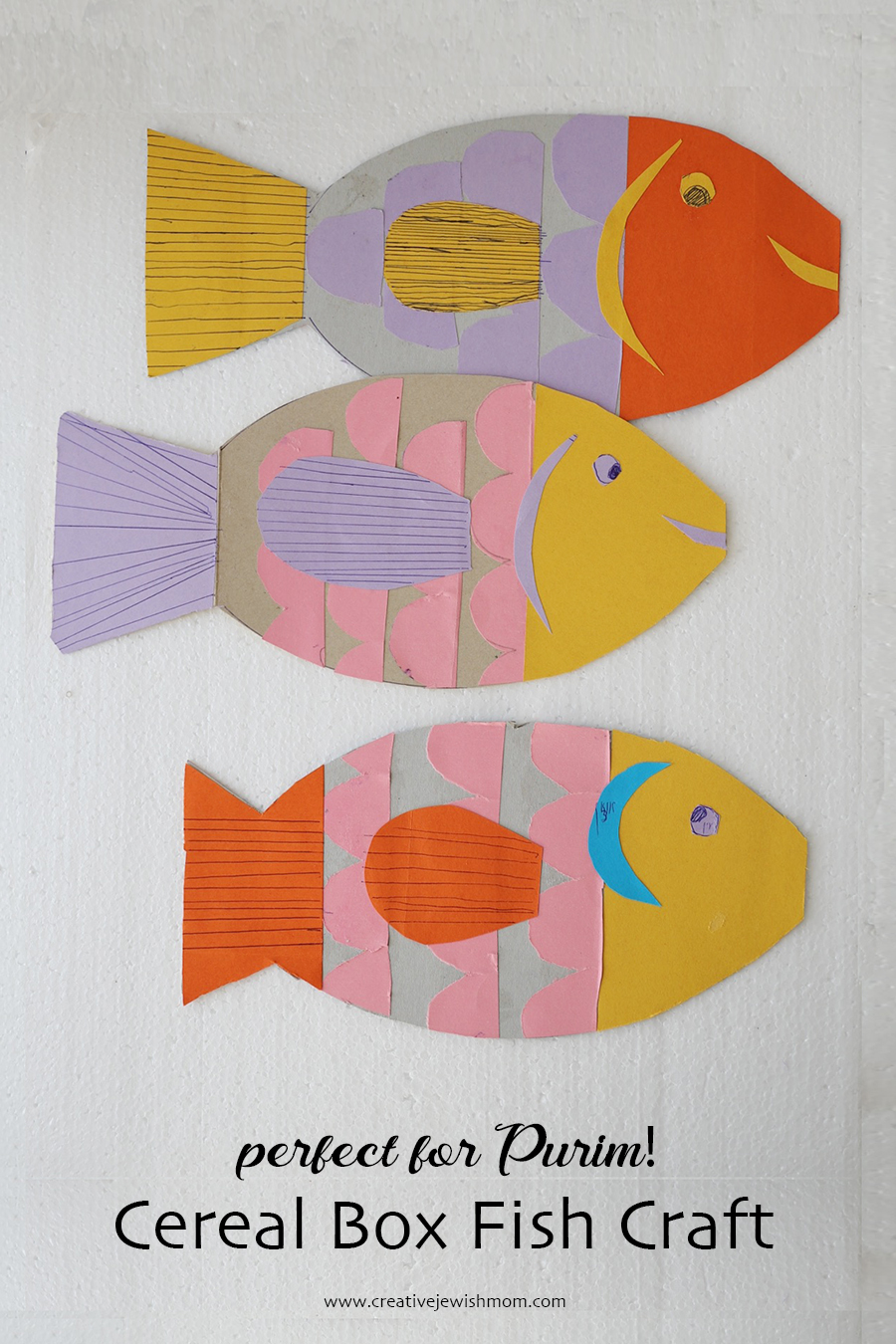 How To Make A Festive Cereal Box Fish Kids Craft