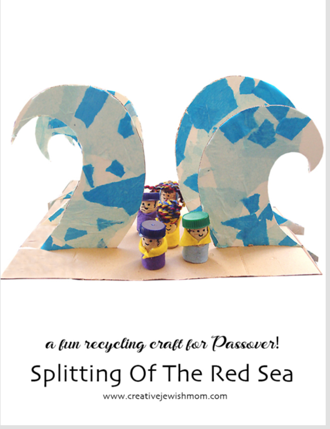 How To Make A Splitting Of The Red Sea Passover Diorama