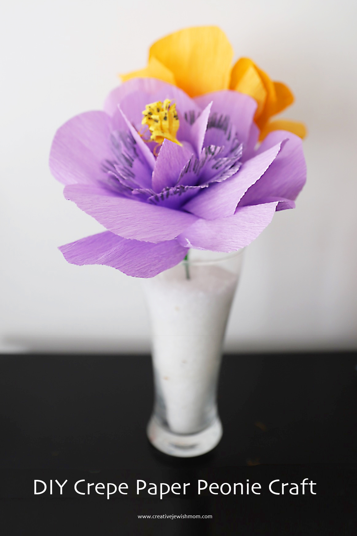 How To Make A Simple Crepe Paper Peonie