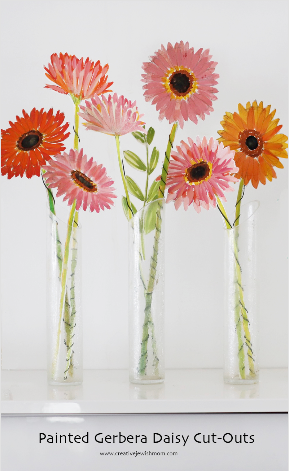How To A Make A Lovely Painted Daisy Centerpiece