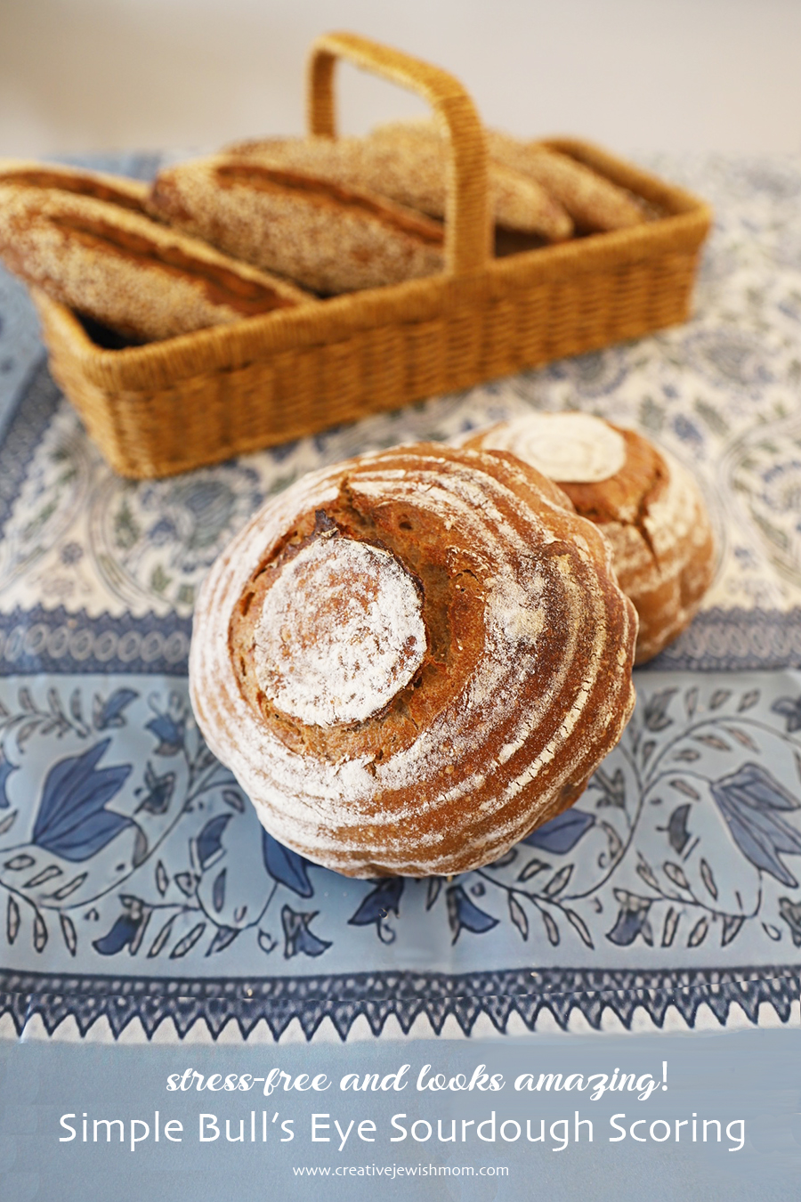 How To Make A Simply Stunning Bull’s Eye Sourdough Score On Round Loaves