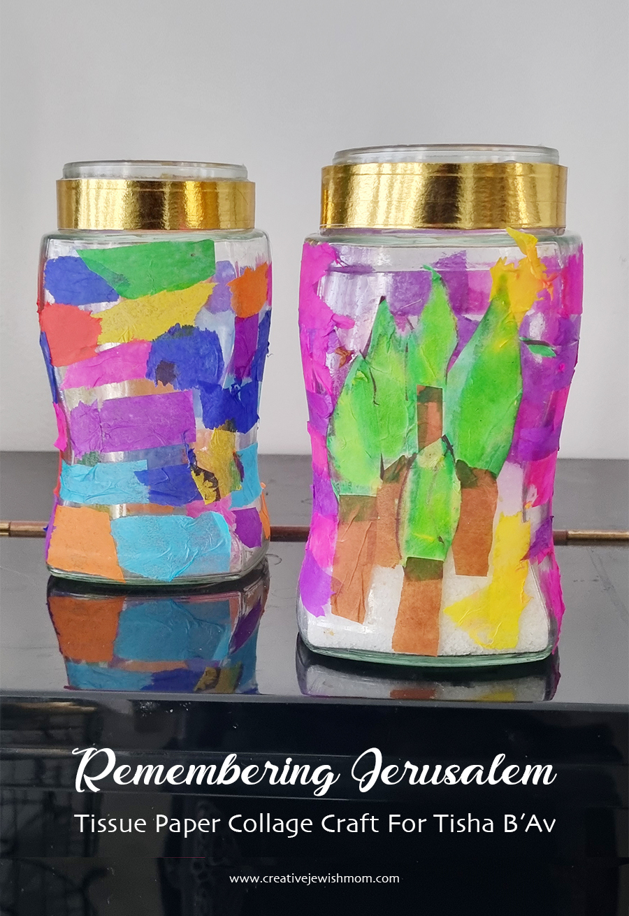 How To Make A “Remembering Jerusalem” Candle Jar Craft