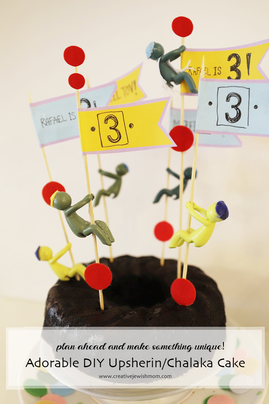 How To Make An Adorable Upsherin Chalaka Cake