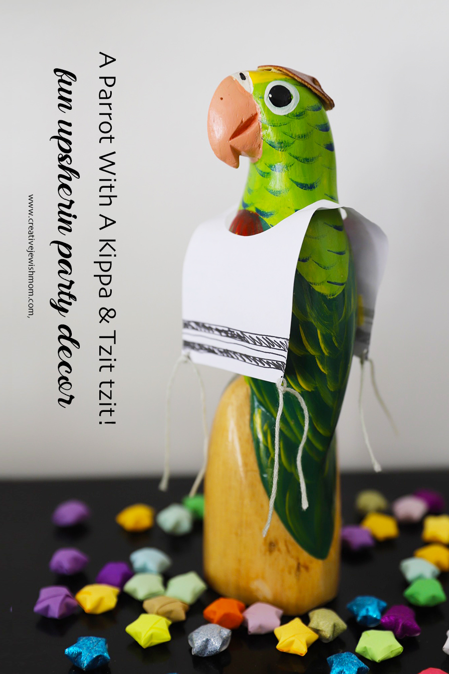 How To Make Fun Upsherin-Chalaka Decorations