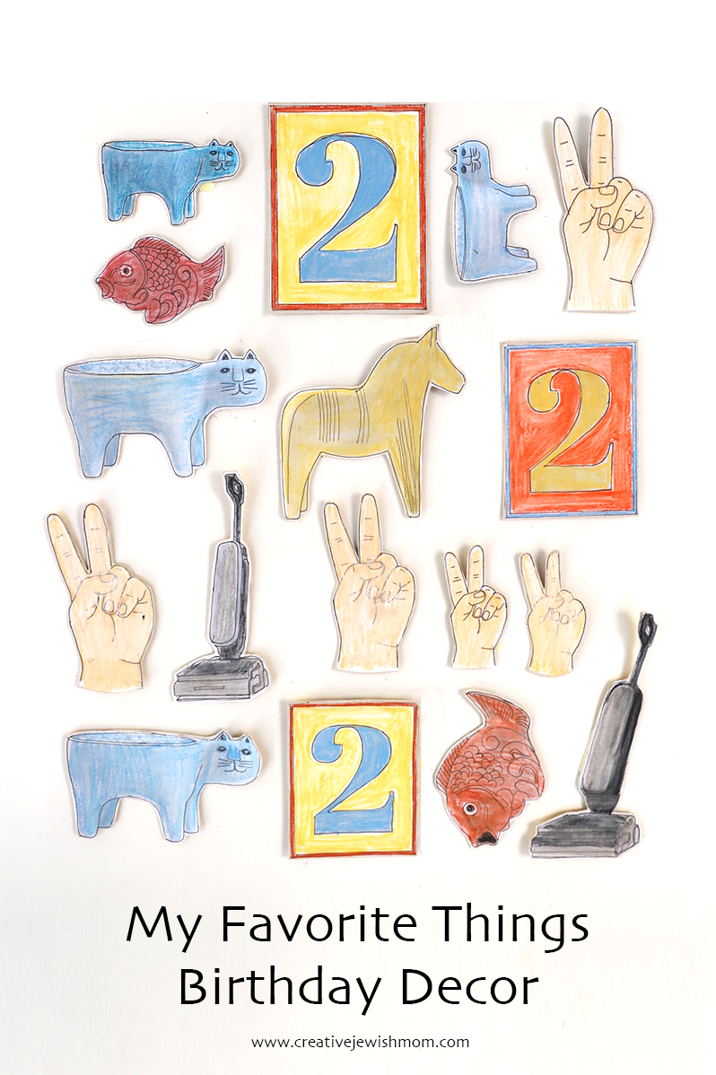 How To Make Custom Birthday Decor With Child’s Favorite Things